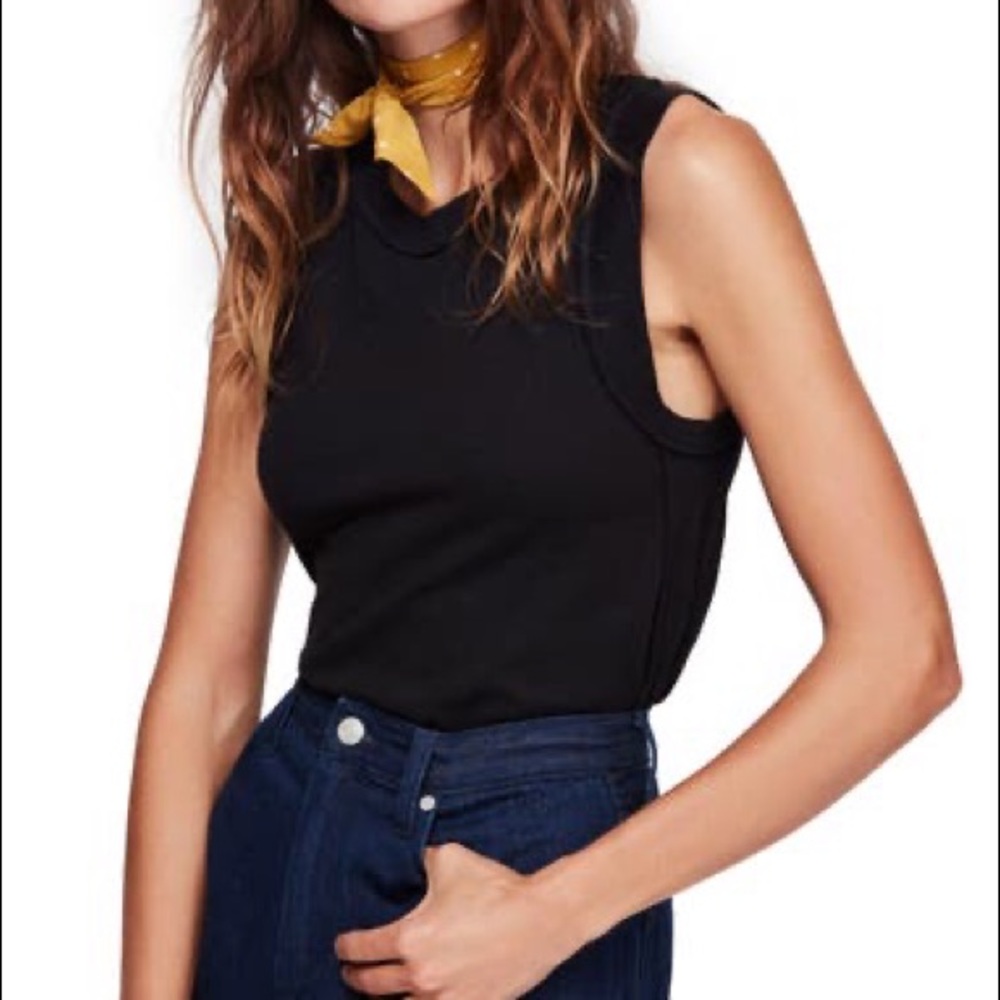 Free People Go To Muscle Tank Top